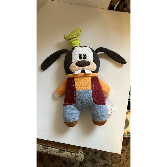 Goofy 14” Fleece VTG Pillow Style Lovey Walt Disney World Disneyland Resort RARE - Picture 4 of 6